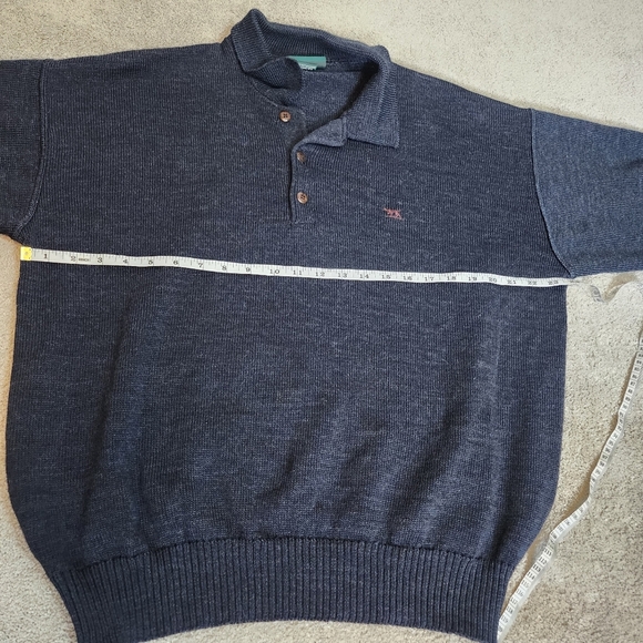 Rodd & Gunn 100% Wool Long Sleeve Polo Sweater Size M Heritage Old Money Preppy - Picture 7 of 15